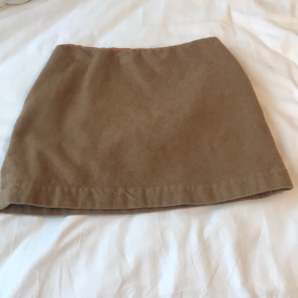 tan skirt